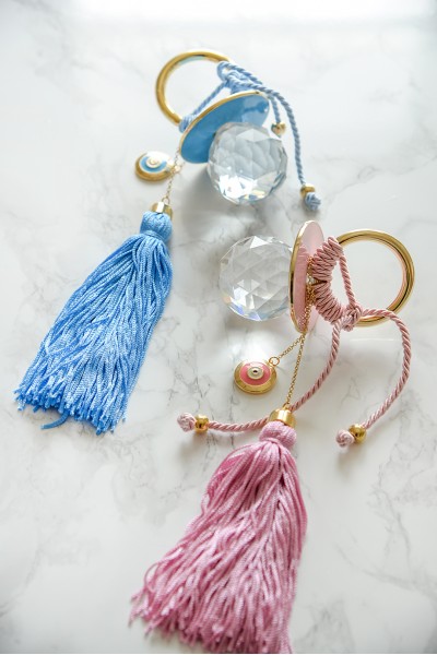 Παιδικό Φυλαχτό Γούρι Πιπίλα Γαλάζια