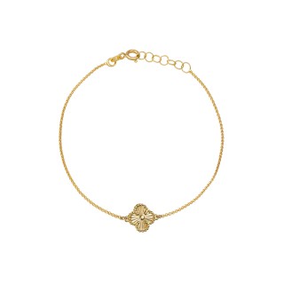 Βραχιόλι Χρυσό 14Κ Flower Dolce Vita