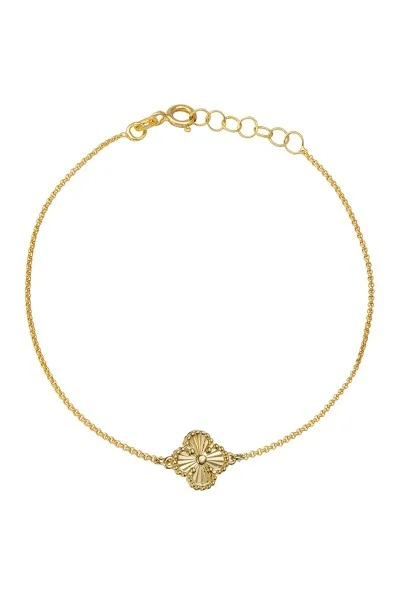 Βραχιόλι Χρυσό 14Κ Flower Dolce Vita