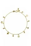 Βραχιόλι Χρυσό 14Κ Shiny Stars