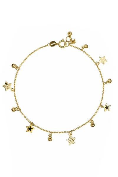 Βραχιόλι Χρυσό 14Κ Shiny Stars