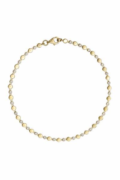 Βραχιόλι Χρυσό 14Κ Glam Dots