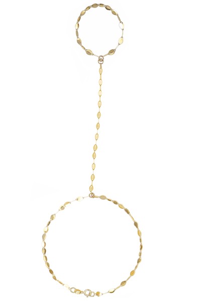 FirstRow Χρυσό 14Κ Shiny Trouble