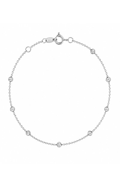 Βραχιόλι Λευκόχρυσο 14Κ Dolce Vita White