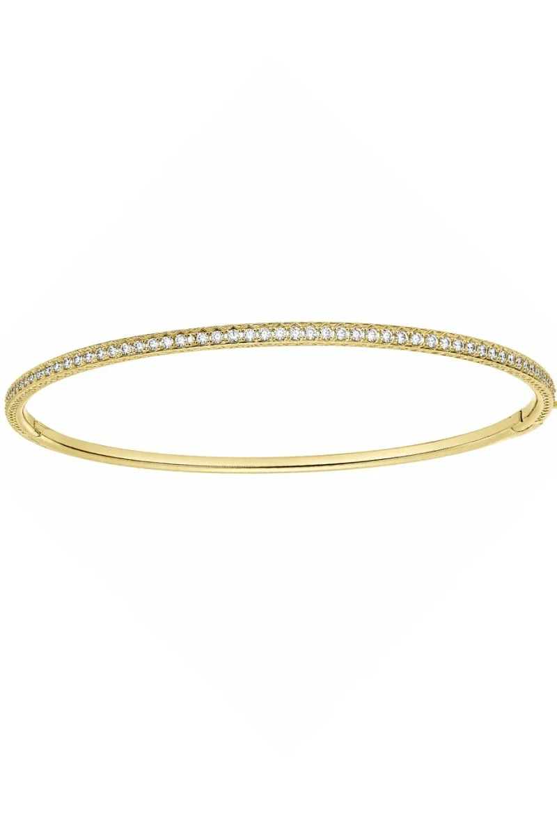Βραχιόλι Χρυσό 14Κ Bangle It Πετράτο