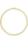 Βραχιόλι Χρυσό 14Κ Men's Retro Shine 21m