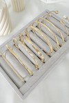 Βραχιόλι Χρυσό 14Κ Bangle Eternal White 6212