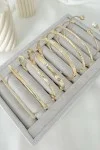 Βραχιόλι Χρυσό 14Κ Bangle Pearl