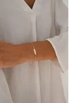 Βραχιόλι Χρυσό 9Κ Ταυτότητα Label It Oval