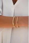 Βραχιόλι Χρυσό 14Κ Bangle Square 7037