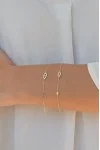 Βραχιόλι Χρυσό 9Κ Ματάκι Πετράτο