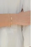 Βραχιόλι Χρυσό 14Κ Blogger Style