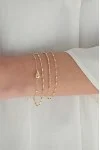 Βραχιόλι Χρυσό 14Κ Shiny Drop