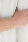 Βραχιόλι Χρυσό 14Κ Shiny Stars