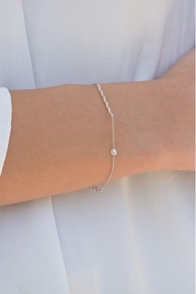 Βραχιόλι Ασημένιο Glam Line