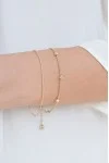 Βραχιόλι Χρυσό 14Κ Boho Snake