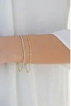 Βραχιόλι Χρυσό 14Κ Glam Dots