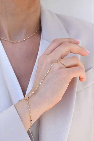 FirstRow Χρυσό 14Κ Shiny Trouble