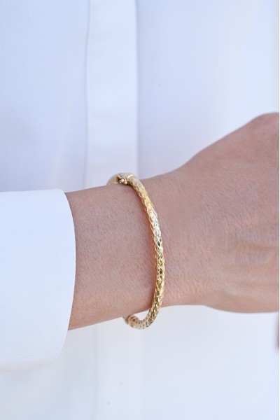 Βραχιόλι Χρυσό 14Κ Bangle Disco 7980