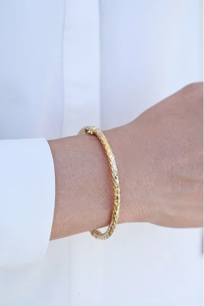Βραχιόλι Χρυσό 14Κ Bangle Disco 7980