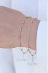 Βραχιόλι Λευκόχρυσο 14Κ Dolce Vita White