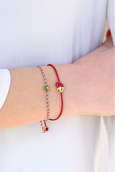 Βραχιόλι "Μάρτης" Makrame