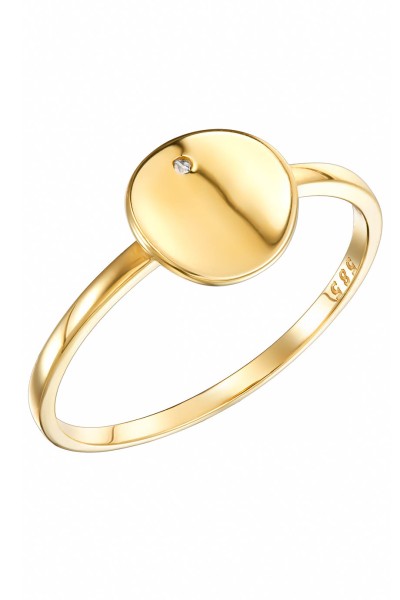 Δαχτυλίδι Χρυσό 14Κ Full Moon