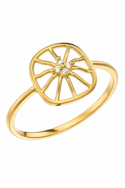 Δαχτυλίδι Χρυσό 14Κ Like A Sun