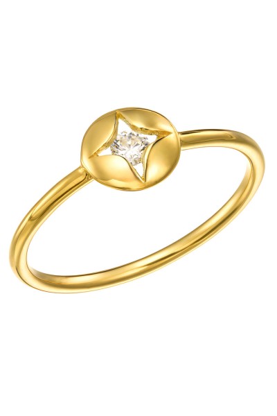 Δαχτυλίδι Χρυσό 9Κ Star