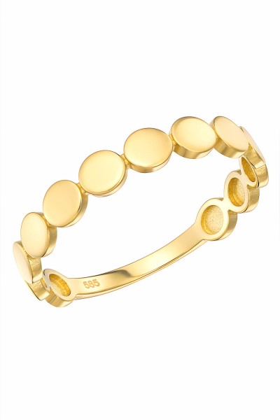 Δαχτυλίδι Χρυσό 14Κ Multi Dots