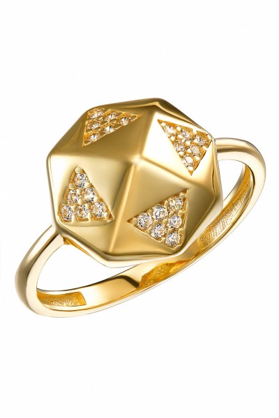 Δαχτυλίδι Χρυσό 14Κ Aztec Shine