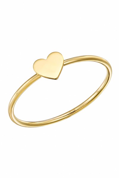 SeeK for Gold Δαχτυλίδι Χρυσό 9Κ Antistress Heart