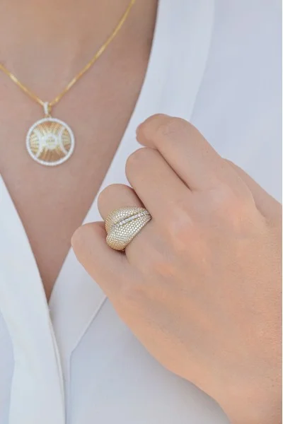 Δαχτυλίδι Χρυσό 14Κ Πετράτο Lady