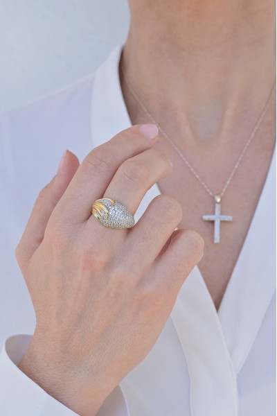 Δαχτυλίδι Χρυσό 14Κ Lady Shine