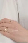 Δαχτυλίδι Χρυσό 14Κ Dot to Shine
