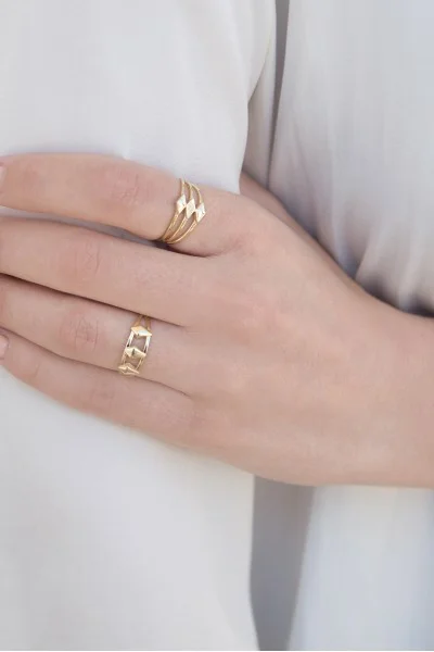 Δαχτυλίδι Χρυσό 14Κ Osiris