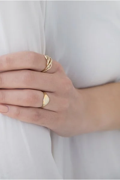 Δαχτυλίδι Χρυσό 14Κ Shiny Bomb