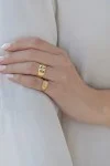 Δαχτυλίδι Χρυσό 14Κ Rock Studs