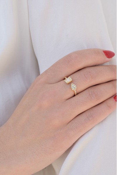 Δαχτυλίδι Ασημένιο Dot to Shine