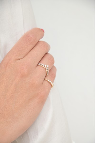 Δαχτυλίδι Χρυσό 14Κ Crown