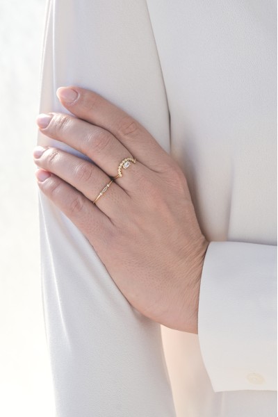 Δαχτυλίδι Χρυσό 14Κ Aztec Line