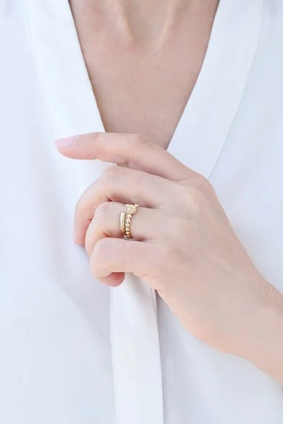 Δαχτυλίδι Χρυσό 9Κ Minimal Shine