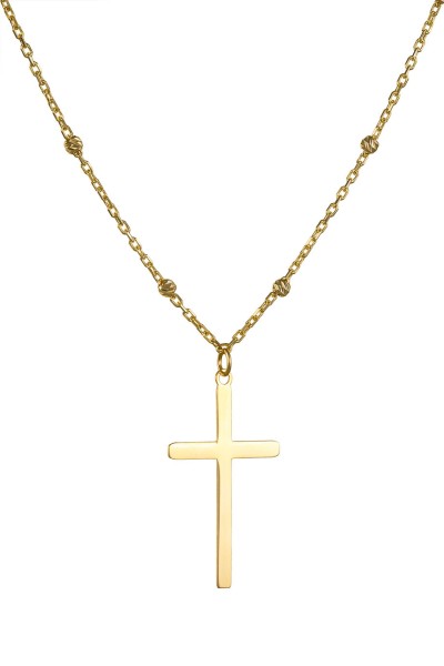 Κολιέ Χρυσό 14Κ Dolce Vita Cross