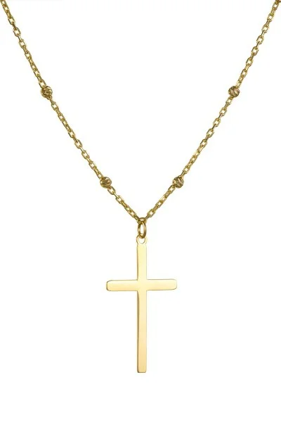 Κολιέ Χρυσό 14Κ Dolce Vita Cross