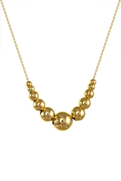 Κολιέ Χρυσό 14Κ Bead It Shine