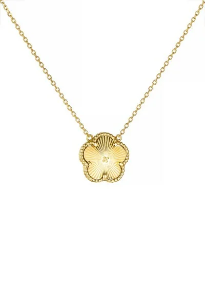 Κολιέ Χρυσό 14Κ Flower Dolce Vita