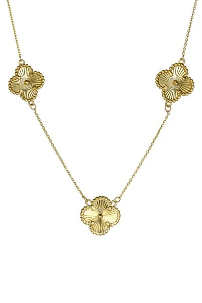 Κολιέ Χρυσό 14Κ Flowers Dolce Vita