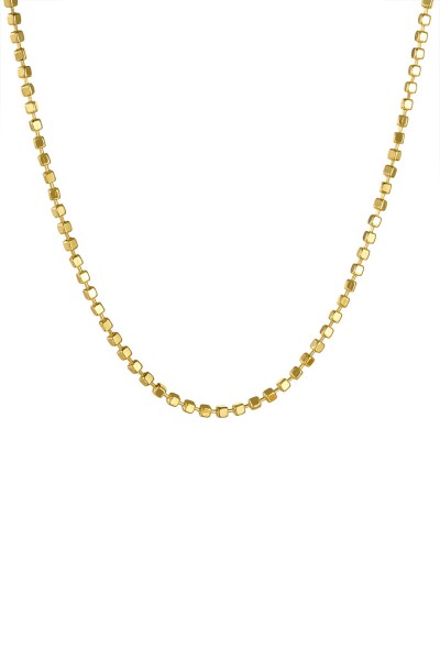 Κολιέ Ασημένιο Beads