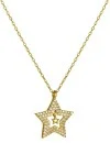Κολιέ Ασημένιο Double Star