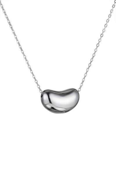 Κολιέ Ασημένιο Wavy Drops